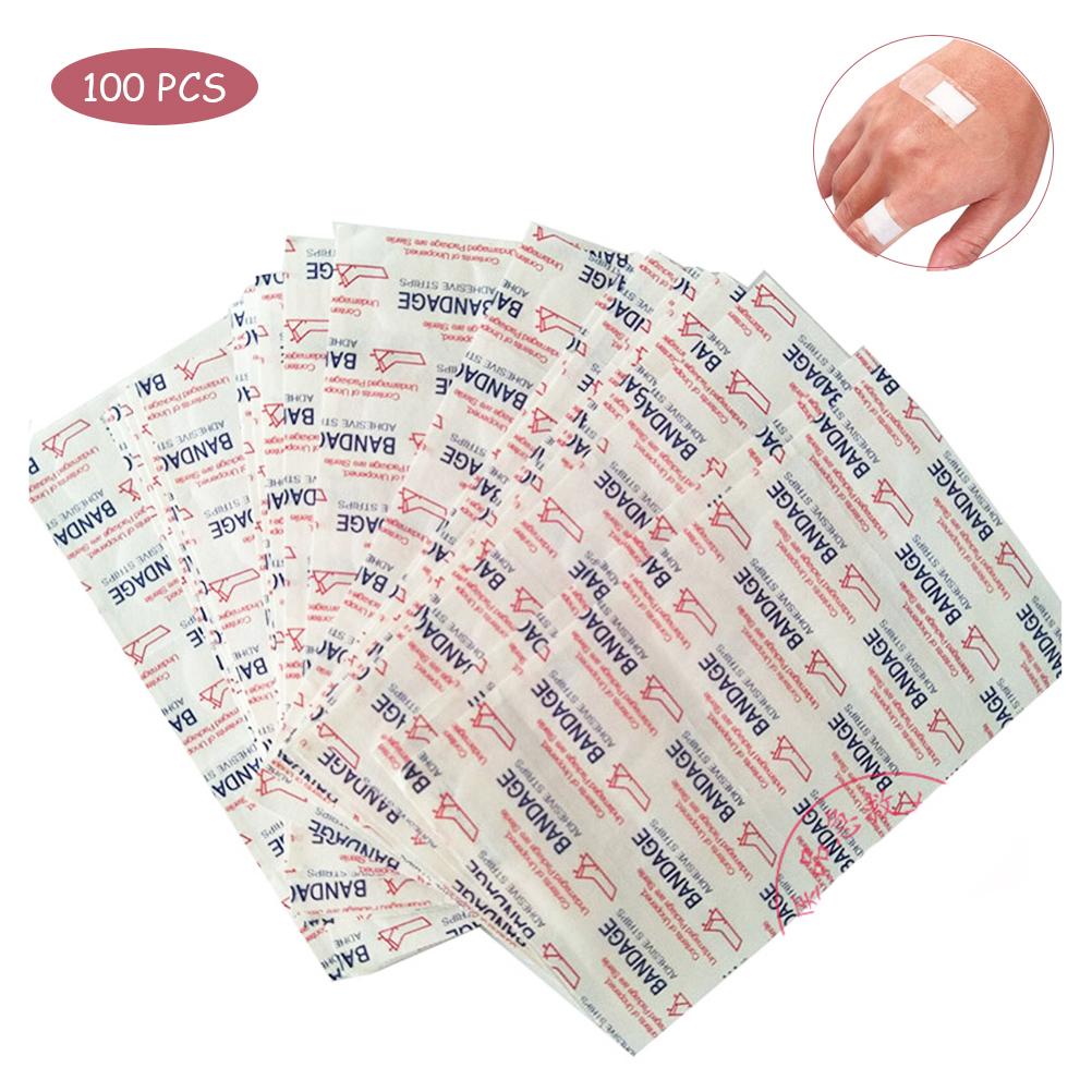 100 шт. дышащие невидимые пластыри для ран — фото 6