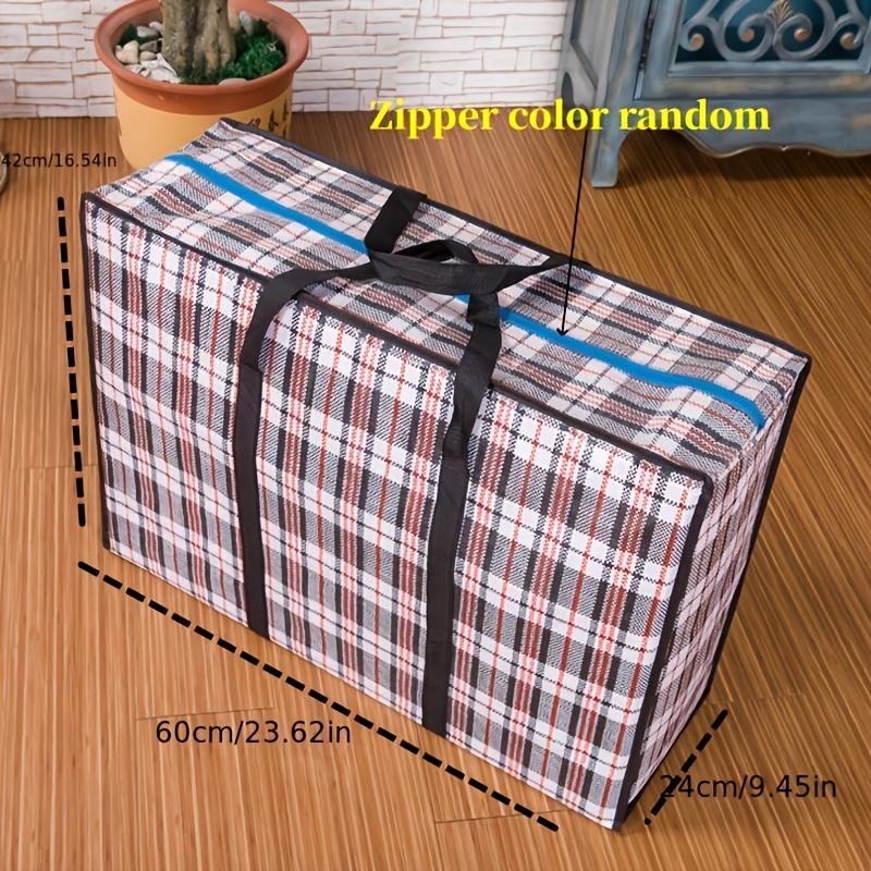 1pc Waterproof Quilt Storage Bag Large Capacity Durable PP Material Moisture Dust Resistant Portable Moving Travel Organizer чёрный 1660₽