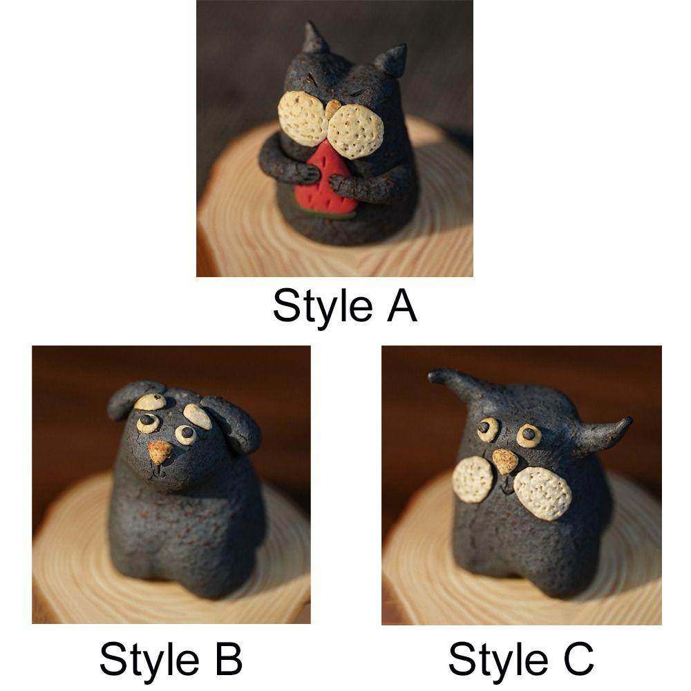 Cute Puppy Decoration Cartoon Decorative Ornaments Creative Miniature Figurines Gift