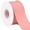 [Tekdeere]Width 50mm Solid Dusty Rose Grosgrain Ribbon, Perfect for Gift Wrapping, Sewing, Hair Accessories, Wedding Decorations - 22 Meters/roll