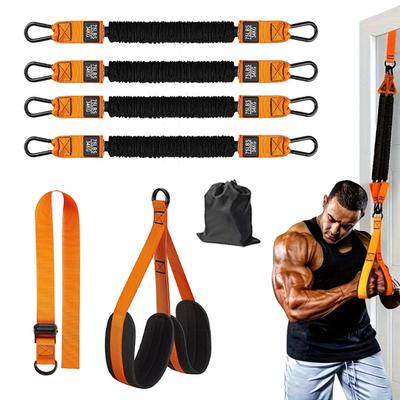1 set bandă de asistență pentru tracțiuni 150/225/300 lbs, centură de asistență pentru tracțiuni rezistentă, cu suport pentru picioare, reglabil, pentru antrenament acasă, cu bară orizontală elastică