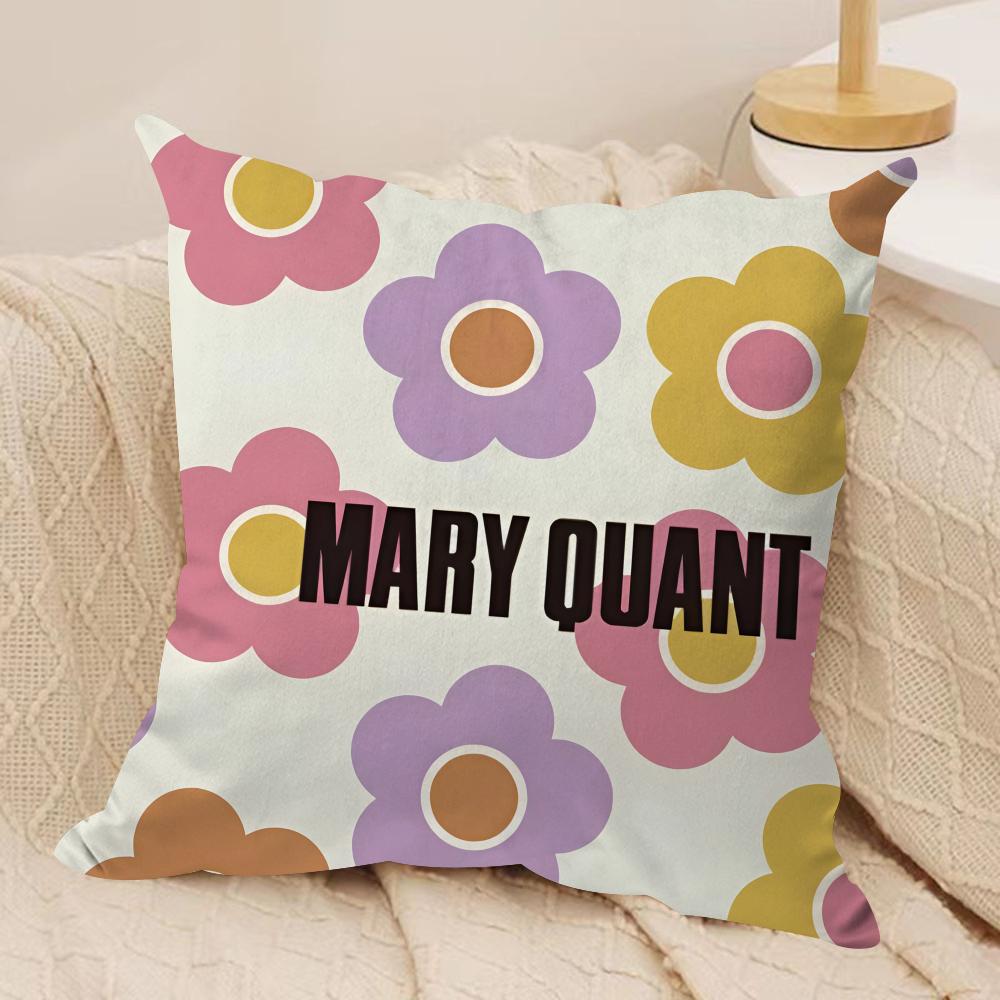 

Cool MMary QQuant Cushion Cover Short plush Doublesided Print Square Throw Pillow Covers Sofa Home Cushion Decor 30x30cm