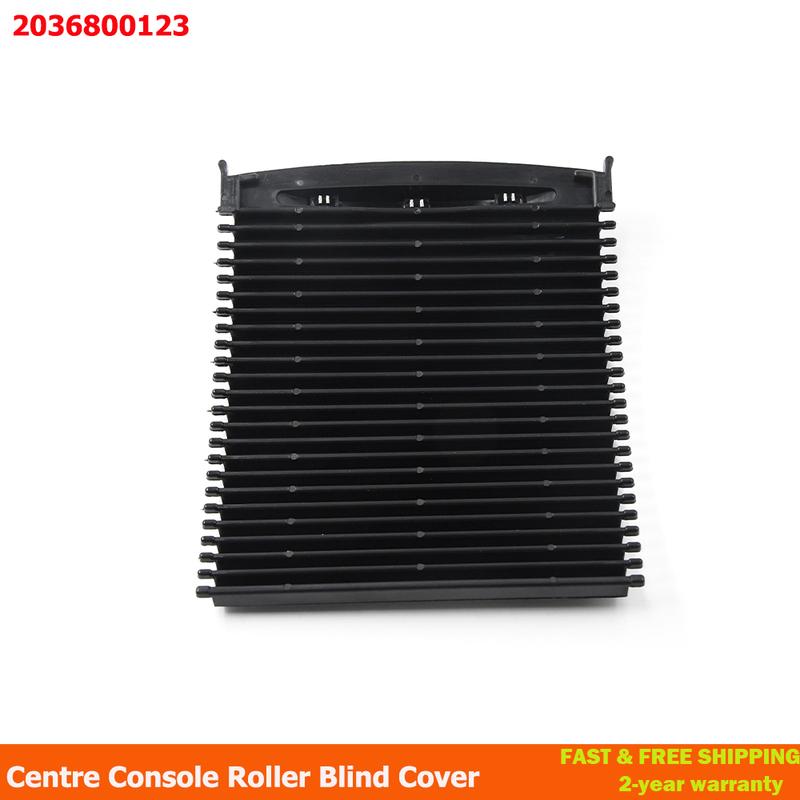 Автомобильная выдвижная шторка-крышка центральной консоли для Mercedes For Benz C-Class W203 2000-2007 Автомобильный держатель для стакана 2036800123