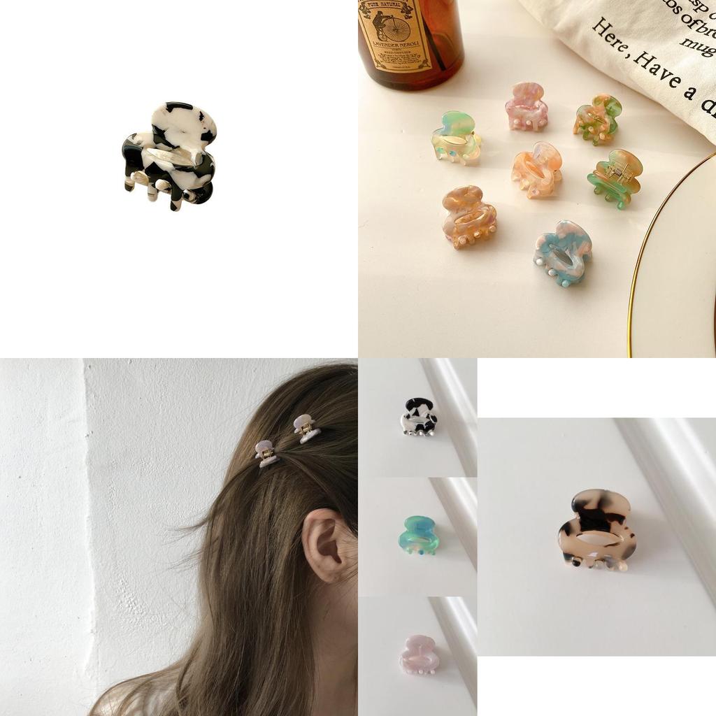 Charming Floral Patterned Hair Claw Clip For Chic Fashionable Women In Vibrant Colors