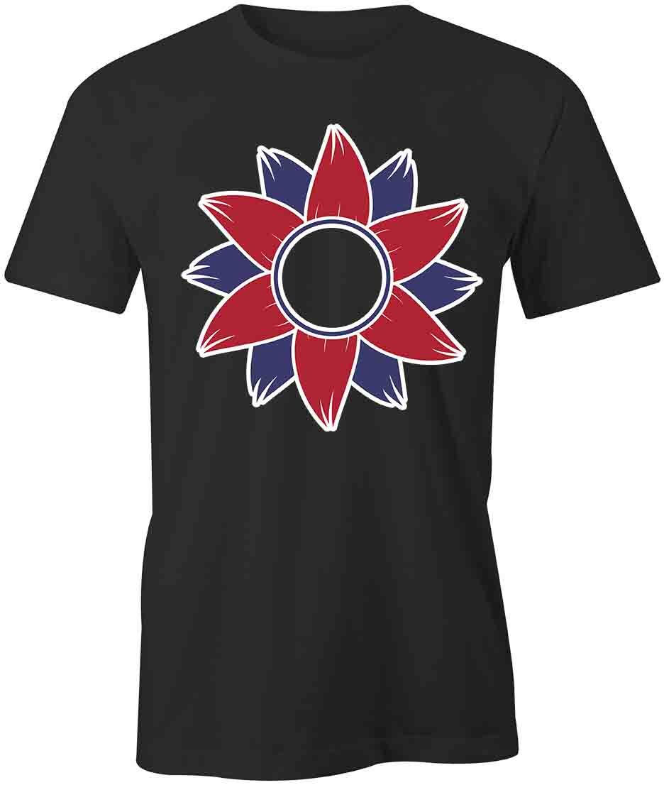 SUNFLOWER TShirt Tee Short-Sleeved Cotton PATRIOTIC CLOTHING S1BSA410 XL