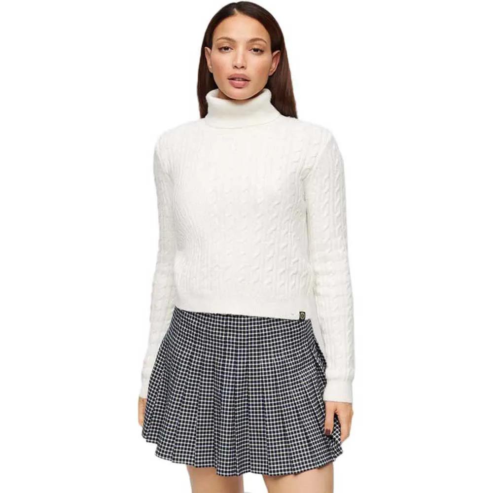 

Superdry Свитер с высоким воротом Fitted Cable XL