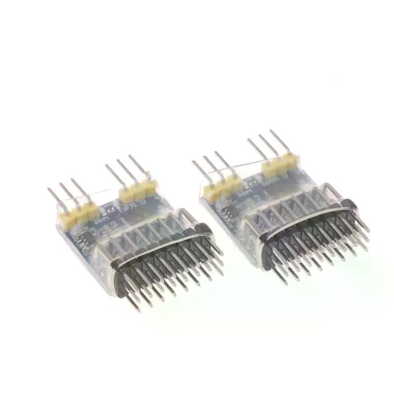 1/2Pcs SPP-SBUS PPM PWM Signal Conversion Module 8CH Receiver Input Voltage 3.3-20V For Airpanle Drone RC Model