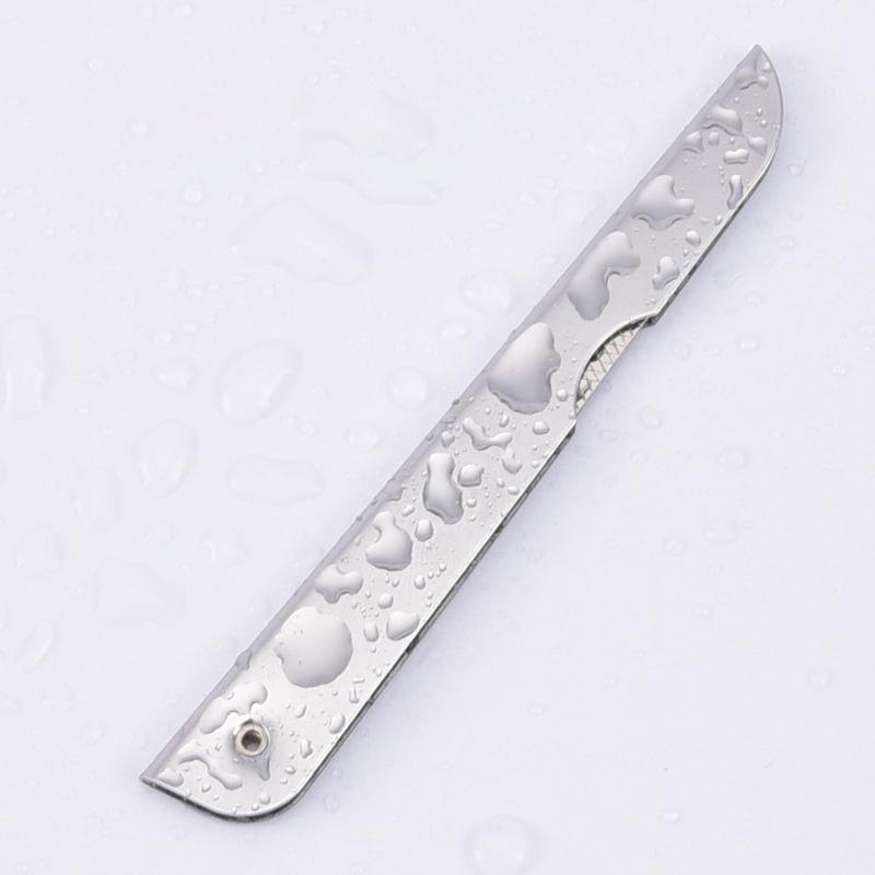 Foldable Nail Files Double-sided Stainless Steel Pocket Size Nail Files Travel Portable Manicure Pedicure Nail Art Tool