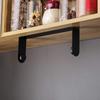 Black White Paper Towel Holder under Cabinet Acrylic Paper Towel Rack  Home Office