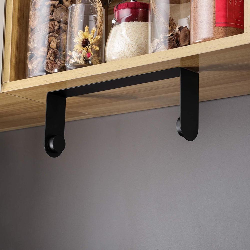 Black White Paper Towel Holder under Cabinet Acrylic Paper Towel Rack  Home Office