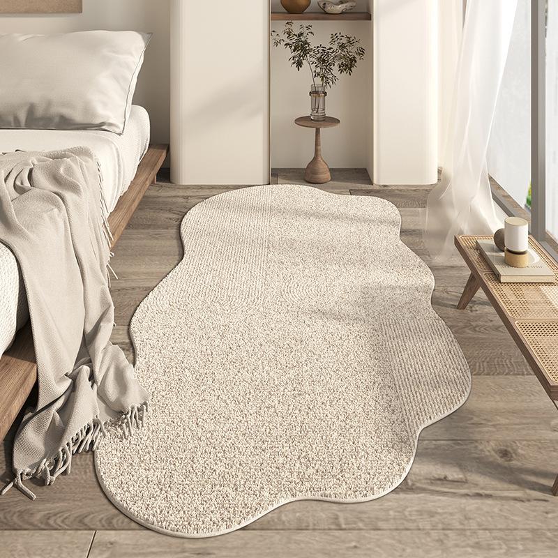 Simple Special-shaped Imitation Cashmere Carpet Living Room Dirt-resistant Table Mat