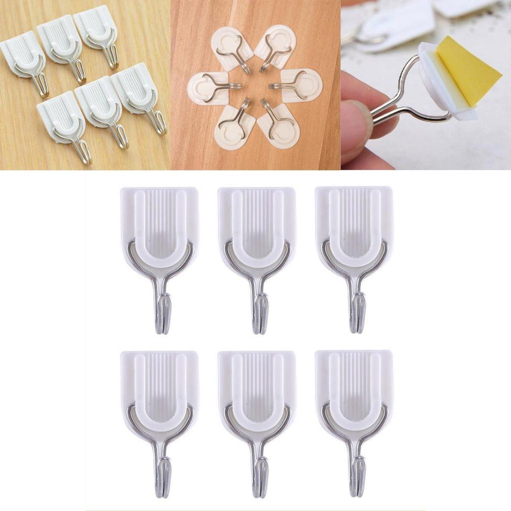 Elegant Self Adhesive Hooks For Seamless Wall Hanging In Bathroom And Kitchen