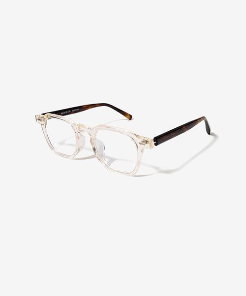 Techeuoaiweeo Tetsuo22 Eyeglass Frames C5 Crystal Tortoise