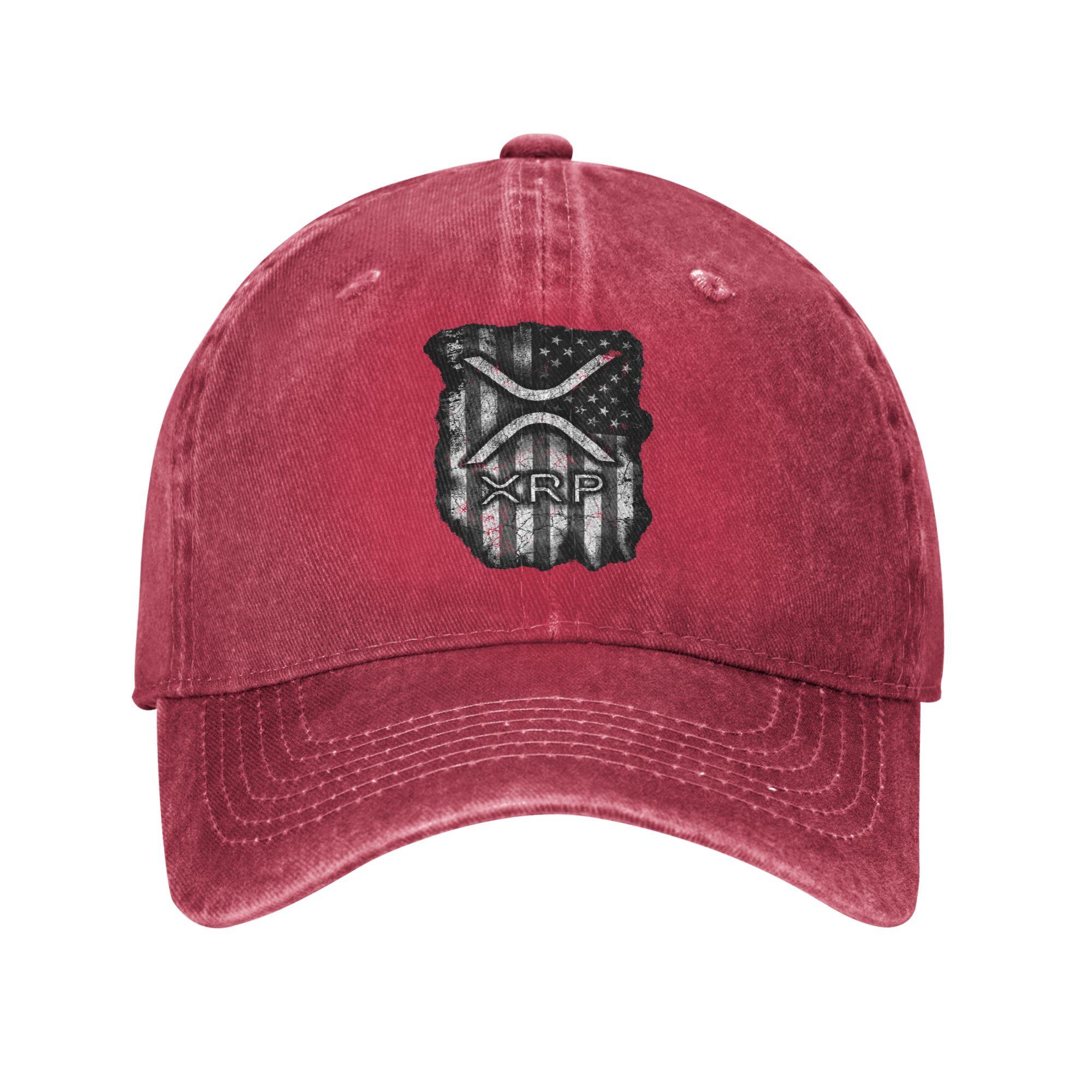 Baseball Cap XRP Ripple Summer Streetwear Trucker Hat  Women Unisex Custom DIY Kpop Rock Wholesale Baseball Caps One Size