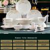 Ru Han 38-Piece Elegant Ceramic Dinnerware Set