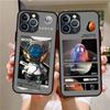 Niedliche Astronaut Planet Matte Hülle Für Apple iPhone 14 11 13 7 12 Pro 7 XR XS Max 8 6s SE 2022 Weiche Handyhülle