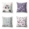Polyester Pillowcase Butterfly Pattern Pillowcase Car Decoration Home Print Pillowcase Bedside Cushion Cover