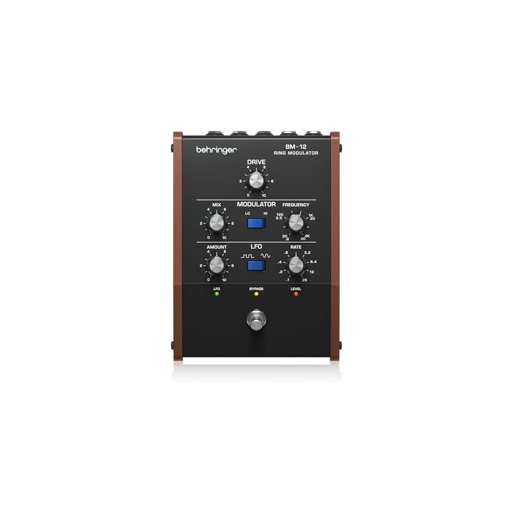 Behringer BM-12 Vintage Style Ring Modulator Pedal Guitar Effects Unit