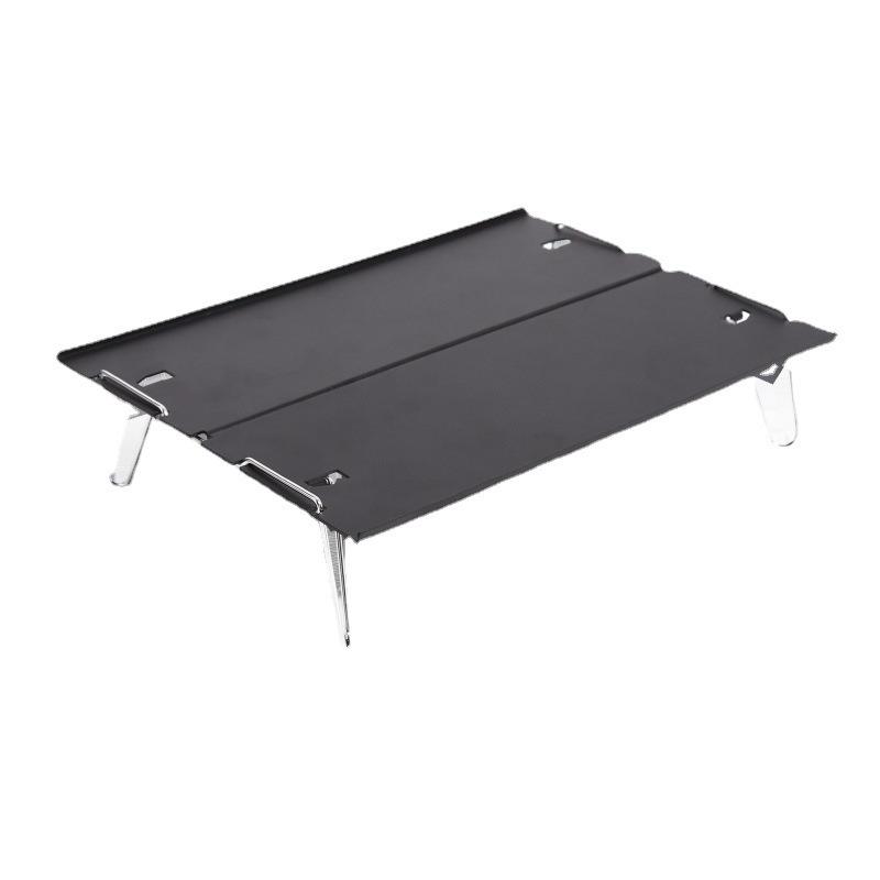 Portable Folding Aluminum Camping Table - Lightweight, Multi-purpose for Outdoor Activities