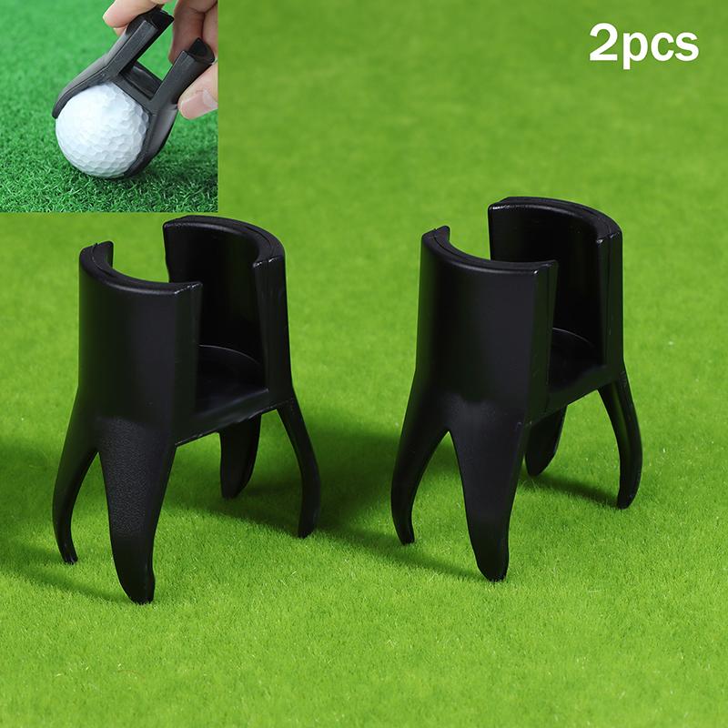 2Pcs Mini Golf Ball Pickup For Putter Open Pitch And Retriever Tool Golf Accessories Golfball Pick Up Tools Golf Training Aids
