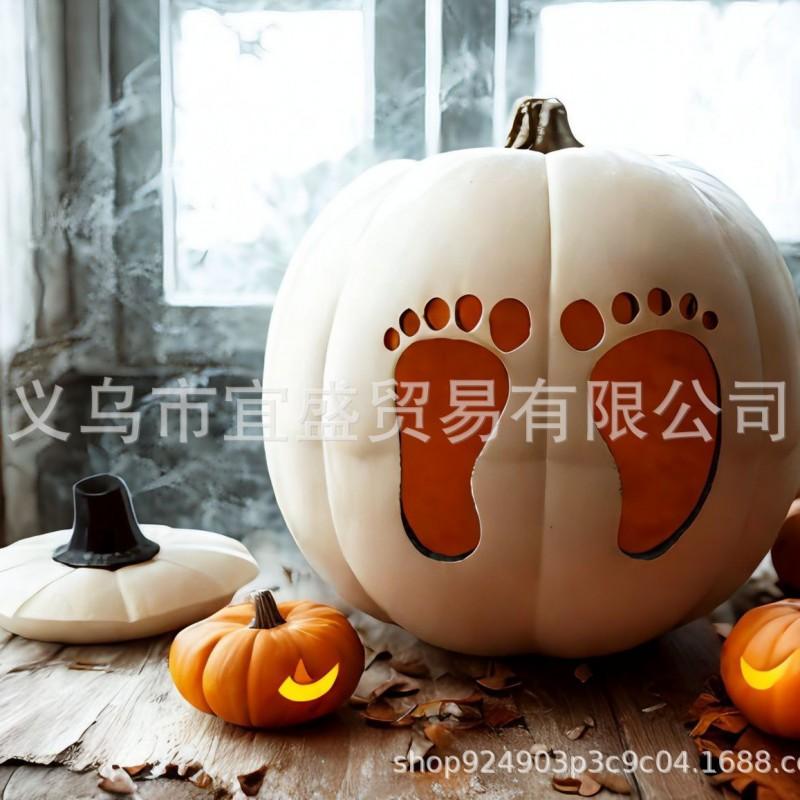 Pumpkin Gender Reveal Decor Baby Shower Party Resin Craft