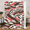 Nutella Vafle Potěšení Měkká Pohodlná Všechna Roční Období Pohovka Kancelářské Šlofíky Venkovní Cestování Perfektní Skvělý Dárek