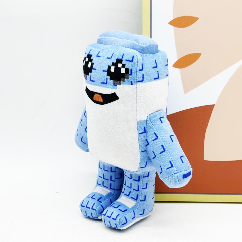 A Brainrot Steal Roblox Mosaic Human Character Plush Toy Ornament Playroom Decor