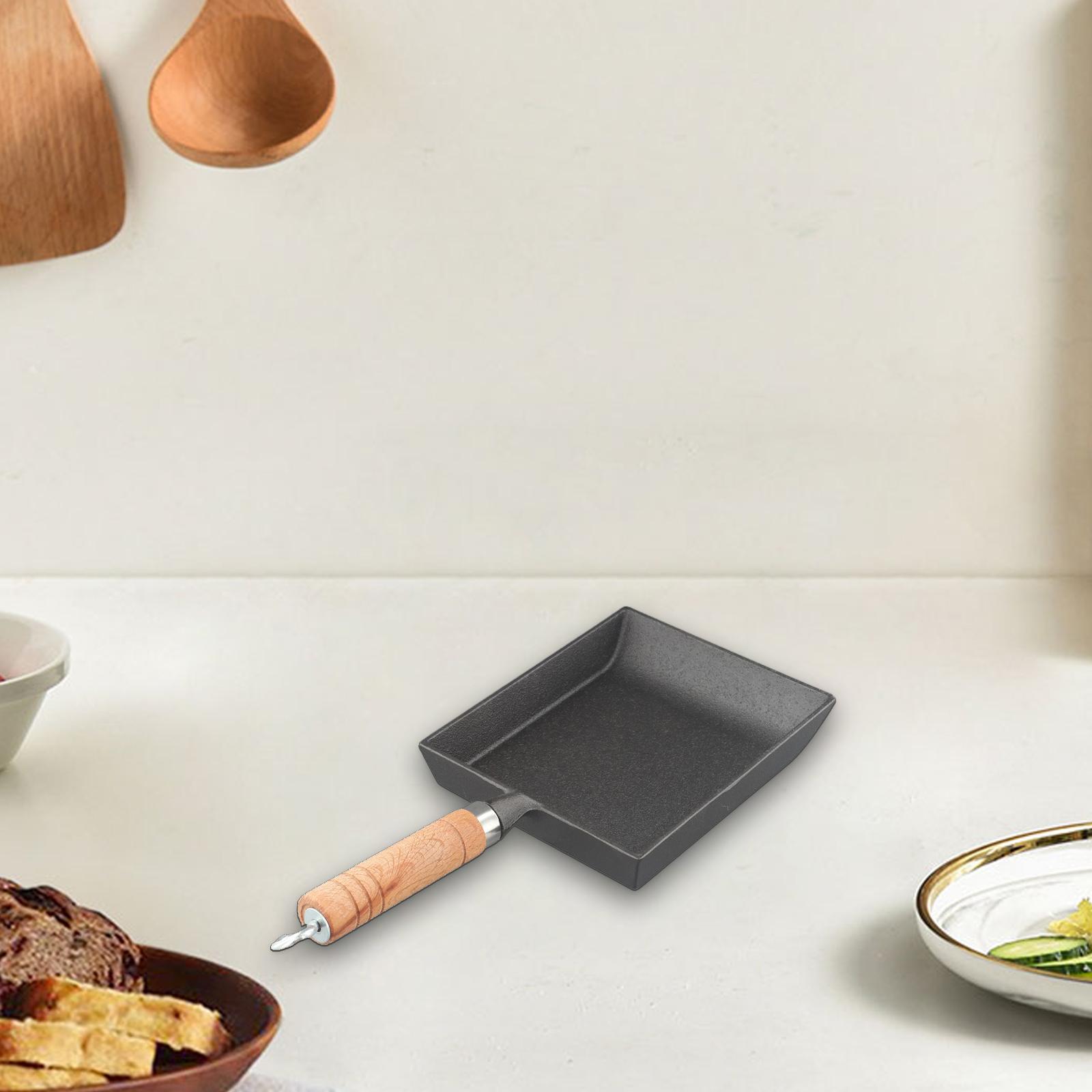

Non Coating Cast Iron Tamagoyaki Pan for Egg Omelette Frying Pan Designed for Easy Flipping on Induction and Gas Stoves China Mainland