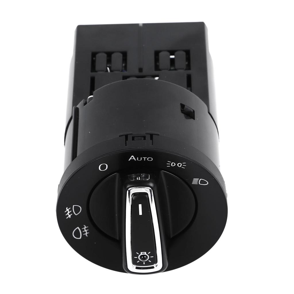 Auto Headlight Switch 18D941431 Chrome Car Headlight Sensor and Switch for Caddy 2004 to 2011