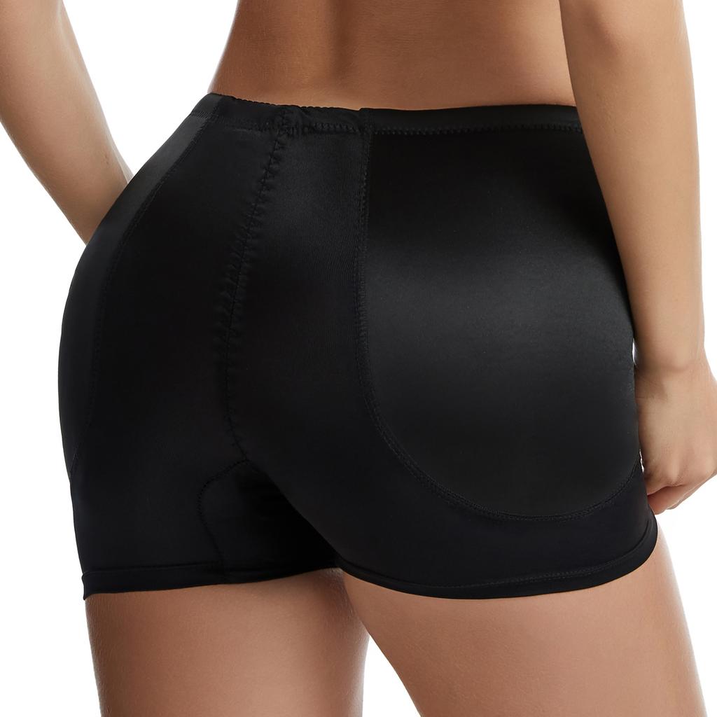 Womens Butt Lifter Shapewear Panties Hip Enhancer Body Shaper Boyshort Control Panties Fake Ass Padded Shorts Push Up Buttock Seamless Underwear