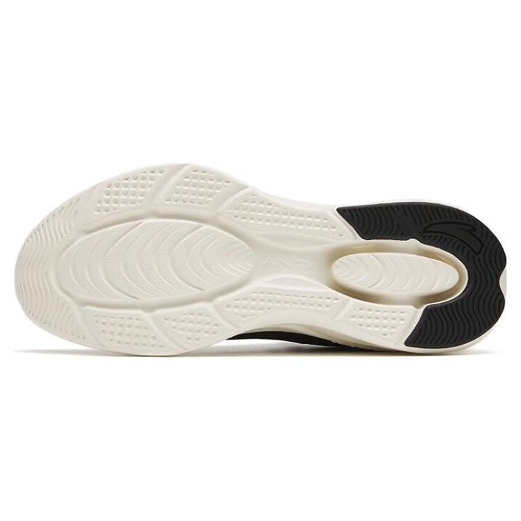 Anta Energy Ring Non-Slip Wear-Resistant Lightweight Low-Top Running Shoes Women sneaker Black White 122315575-7