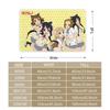 Anime K-K-On Floor Mat Bedroom Living Room Flannel Door Mat Non-Slip Home Decor