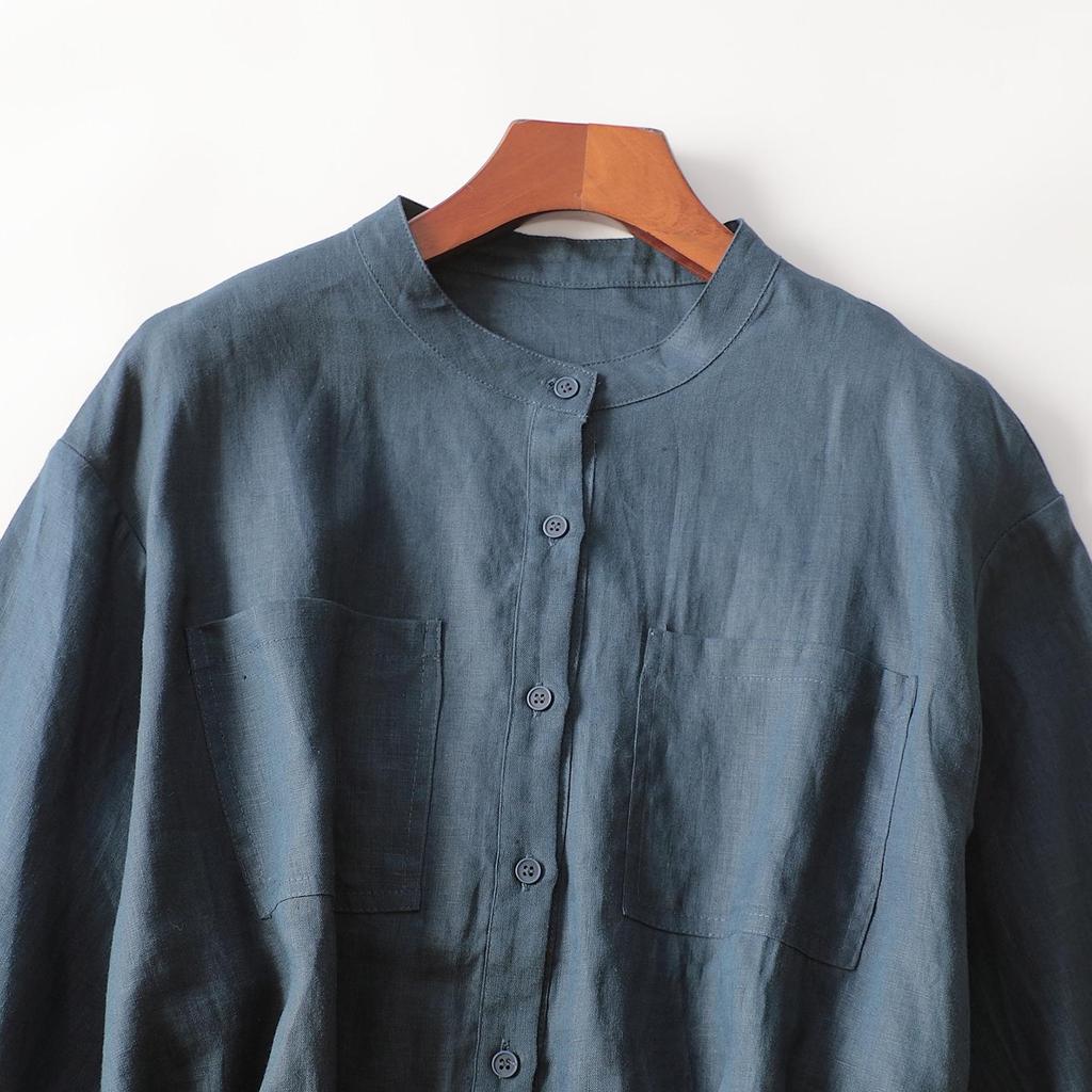 Autumn Long Sleeve Mid-Length Women's Shirt