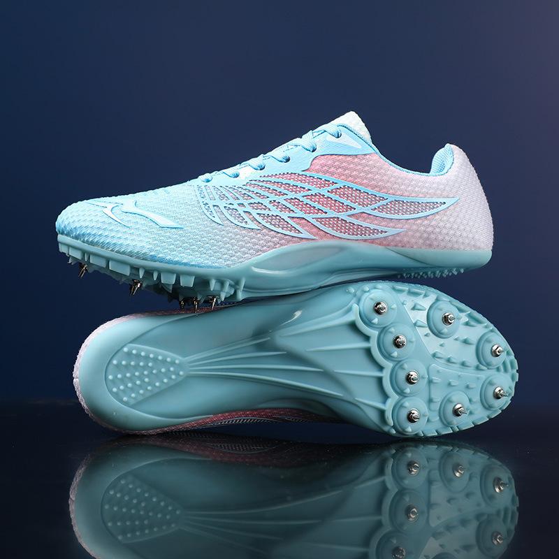 2025 Low-top Spike Shoes Medium and Short Running Shoes Male and Female Students Long Jump Track and Field Entrance Examination Sports Competitio