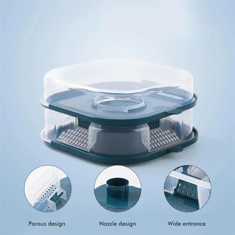 Convenience Household Cockroach Trap Box Reusable Cockroach Insect Catcher Cockroach Killer Traps Pesticides Accessories