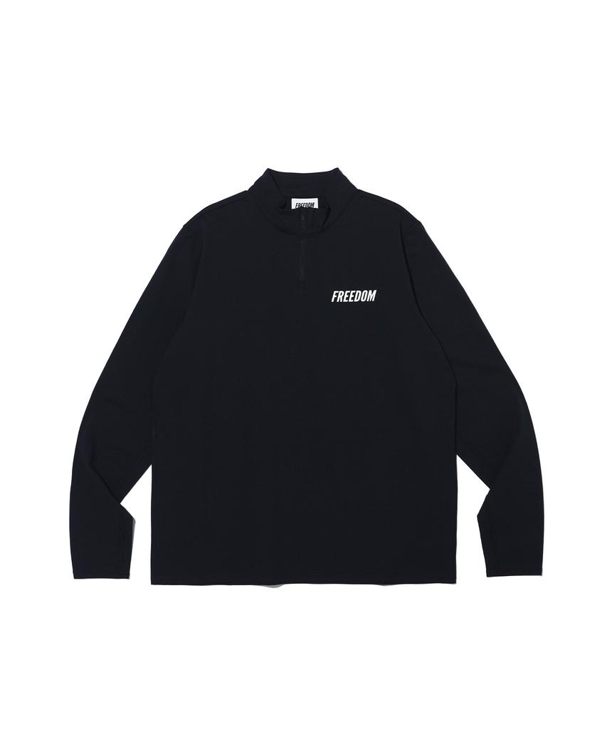 FREEDOM Essential Active Half-Zip (Black)