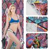 80 X 160 Cm Thin Lightweight Mandala Microfibre Towels Beach Towel Bath Towel Cotton Boho Quick Drying