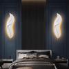 Nordic Feather Wall Lamp - Luxury & Creative Lighting for Living Room, Bedroom, Bedside, and Entrance