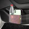 Pratico cestino per auto glitter compatto per raccogliere oggetti