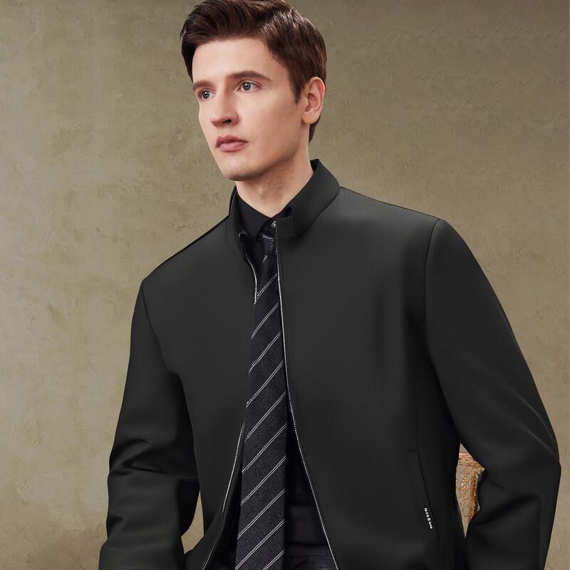 Shanshan Men's Stand Collar Windproof Casual Jacket