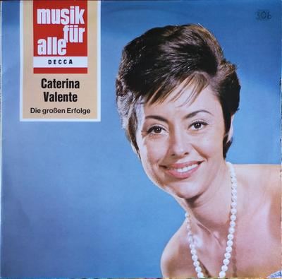 LP Record CATERINA VALENTE  Die Groen Erfolge ND103 Decca 1967 Germany Pop Used