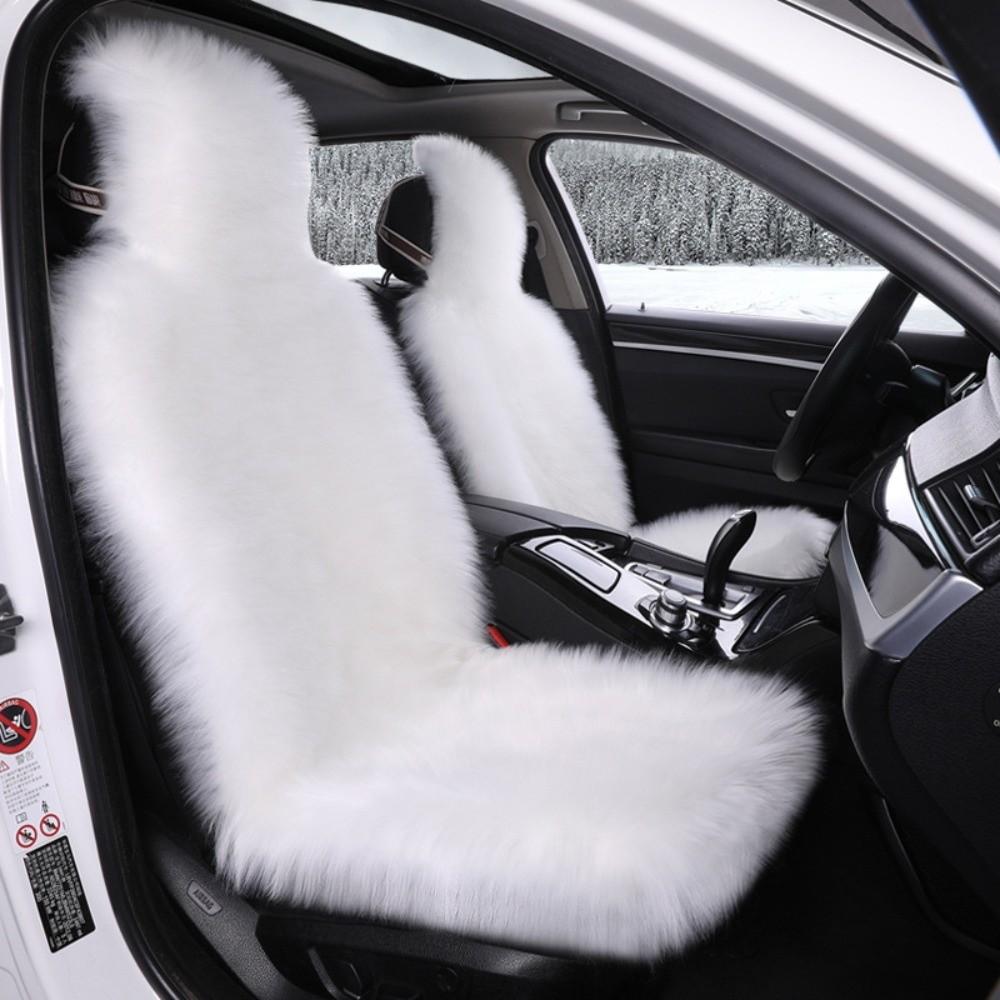 Fluffy Car Seat Cushion Warm Seats Protector New Plush Car Seat Covers Car Front Seat
