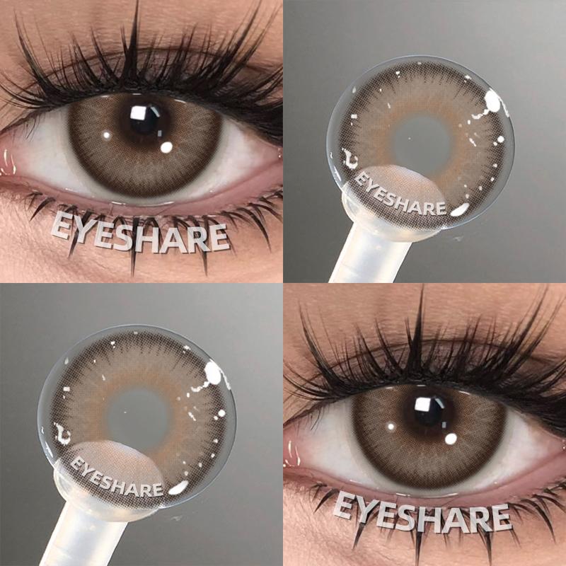 EYESHARE  Color Contact Lenses 1pair Colored Contact for Eyes Brown Lenses Blue Contacts Yearly Beautiful Makeup Eye Contacts Lens