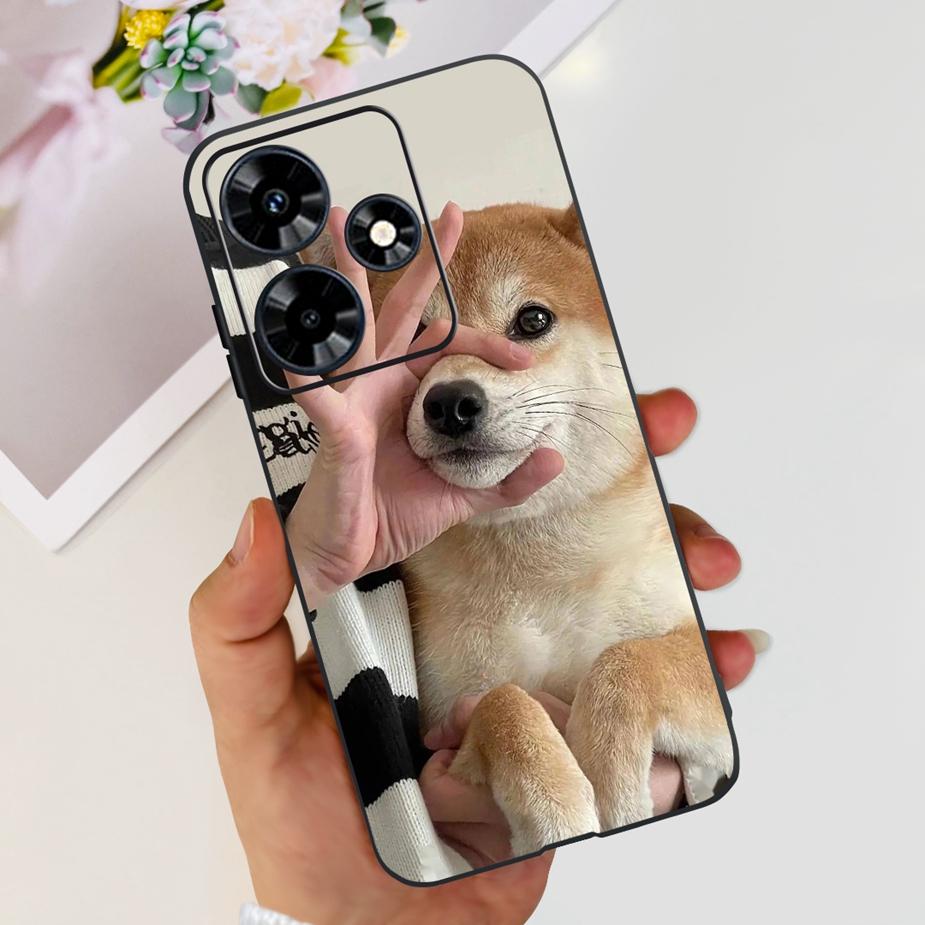 

For Infinix Hot 30 4G Case Hot 30i Luxury Painted Cover Soft Silicone Phone Case For Infinix Hot 30 Play NFC Hot30 Hot30i Fundas Hot 30 Play NFC