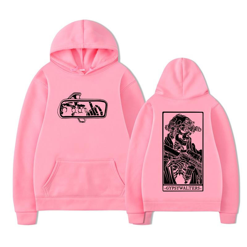 Forward Observations Group GYPSYWALTERS Hoodie Men's Vintage Skeleton Graphic Hooded Sweatshirts Oversized Hoodies Streetwear
