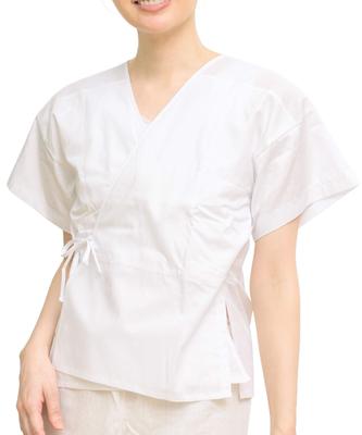 Tubo de absorção de suor de malha de pele, feito no Japão, uw0178k, tamanho L [SOUBIEN], roupa íntima, feminina, branca, roupa íntima, algodão, manga, correção,