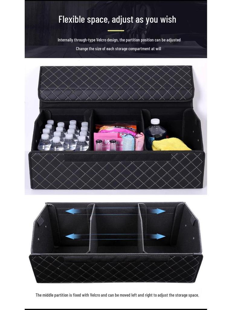 Multifunctional Car Trunk Storage Organizer Set.