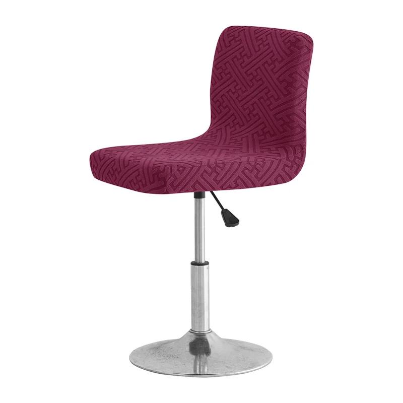 1/2/4/6pcs Jacquard Bar Stool Chair Cover Short Back Chairs Cover Seat Covers Hotel Bar Seat Covers House Armchair Covers Home