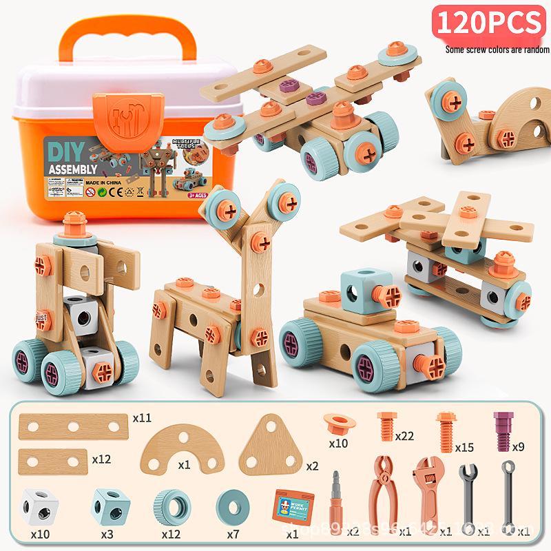 Kids DIY Electric Drill Toolbox: Educational Assembly & Disassembly Toy Set