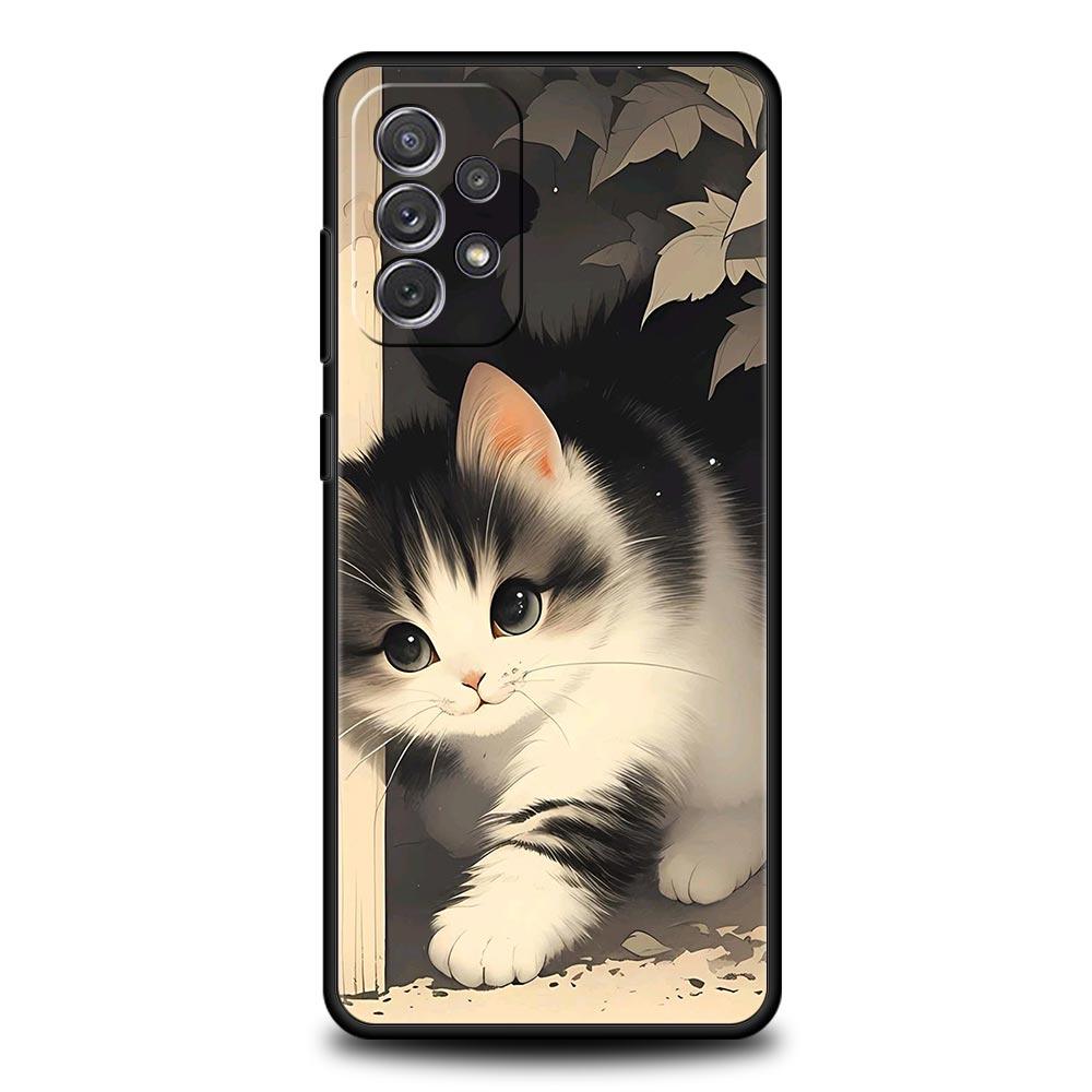 Daily Life of Cats Phone Case For Samsung Galaxy A17 A07 A55 A35 A25 A15 A05s A33 5G A31 A23 A21s A13 A41 A73 A53 A51 A71 Cover